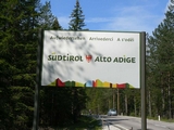 dopo Friuli, Slovenia, Austria e Sud Tirolo si entra in veneto, ma per poco