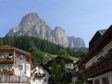 Corvara, sotto il Sassongher