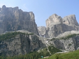 imponenti torri del Sella